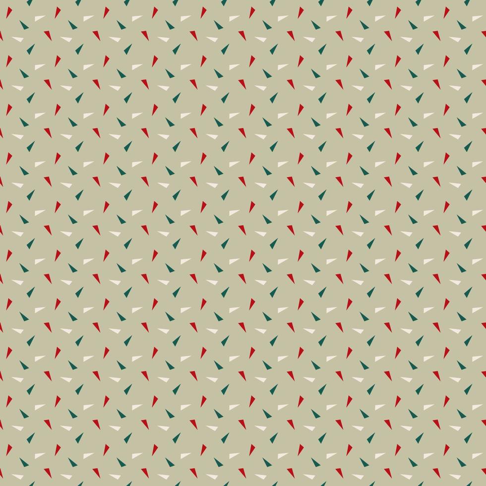 Triangle vector seamless patterns or textures set, green and red triangle on beige background, Digital paper seamless for background desktop, phone wallpaper, printable to fabric, wrapping