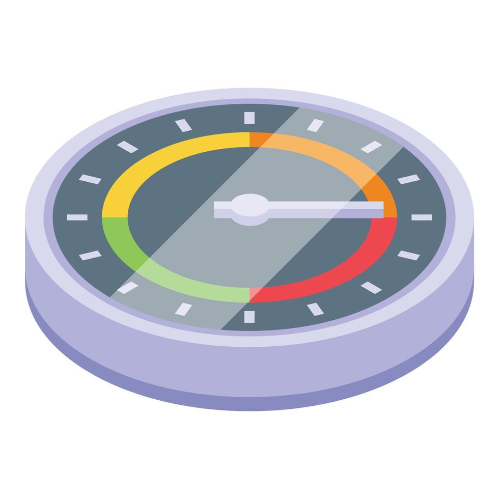 Business risk icon isometric vector. Data system vector