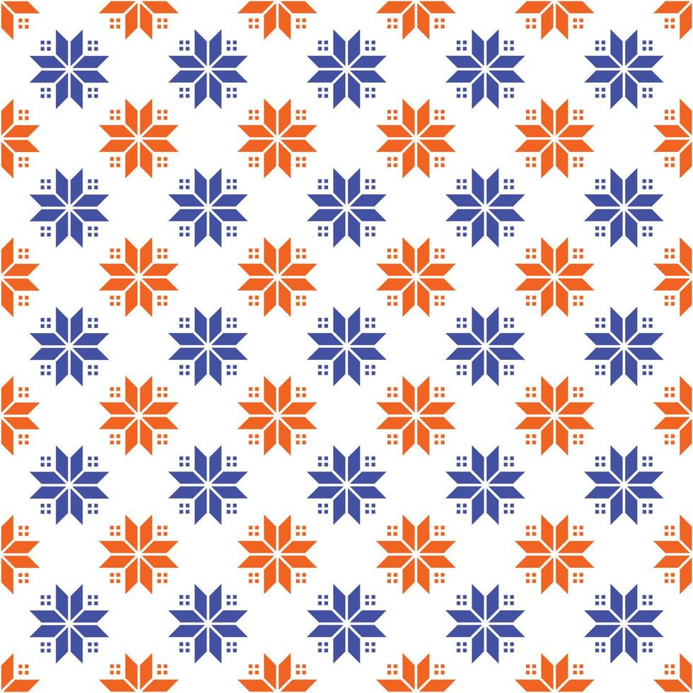 Christmas floral seamless pattern. Design for fabric, wrapping gift paper and backgrounds. Winter holiday season. Vector illustration.