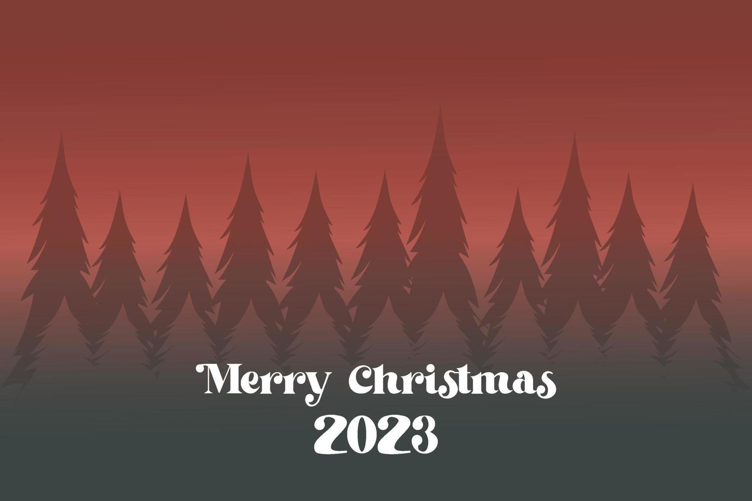 Merry Christmas  and happy new year 2023 modern background vector