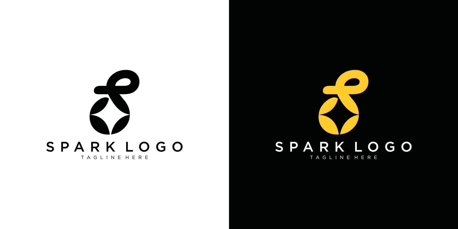 spark logo graphic vector icon