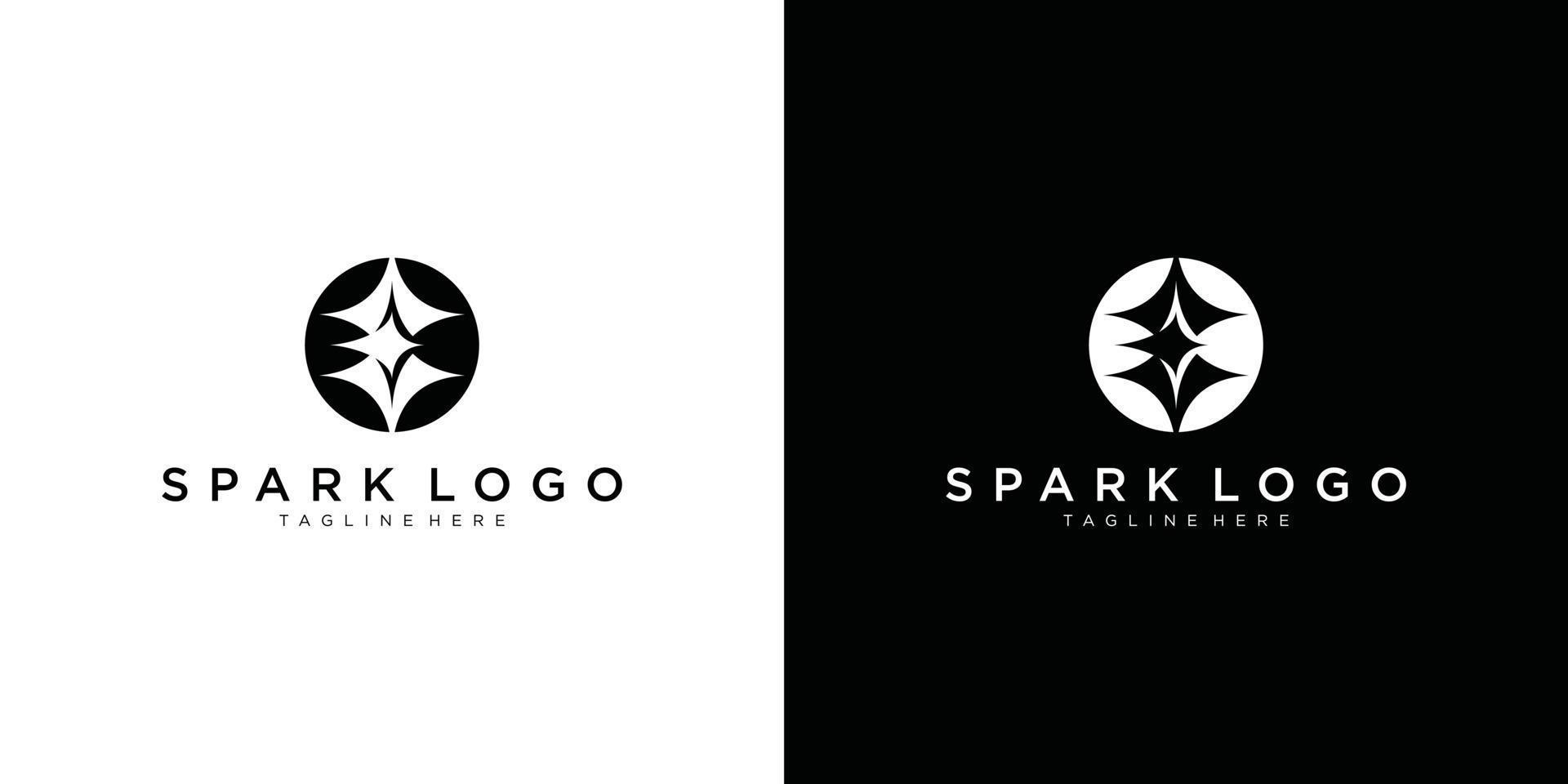 spark logo graphic vector icon