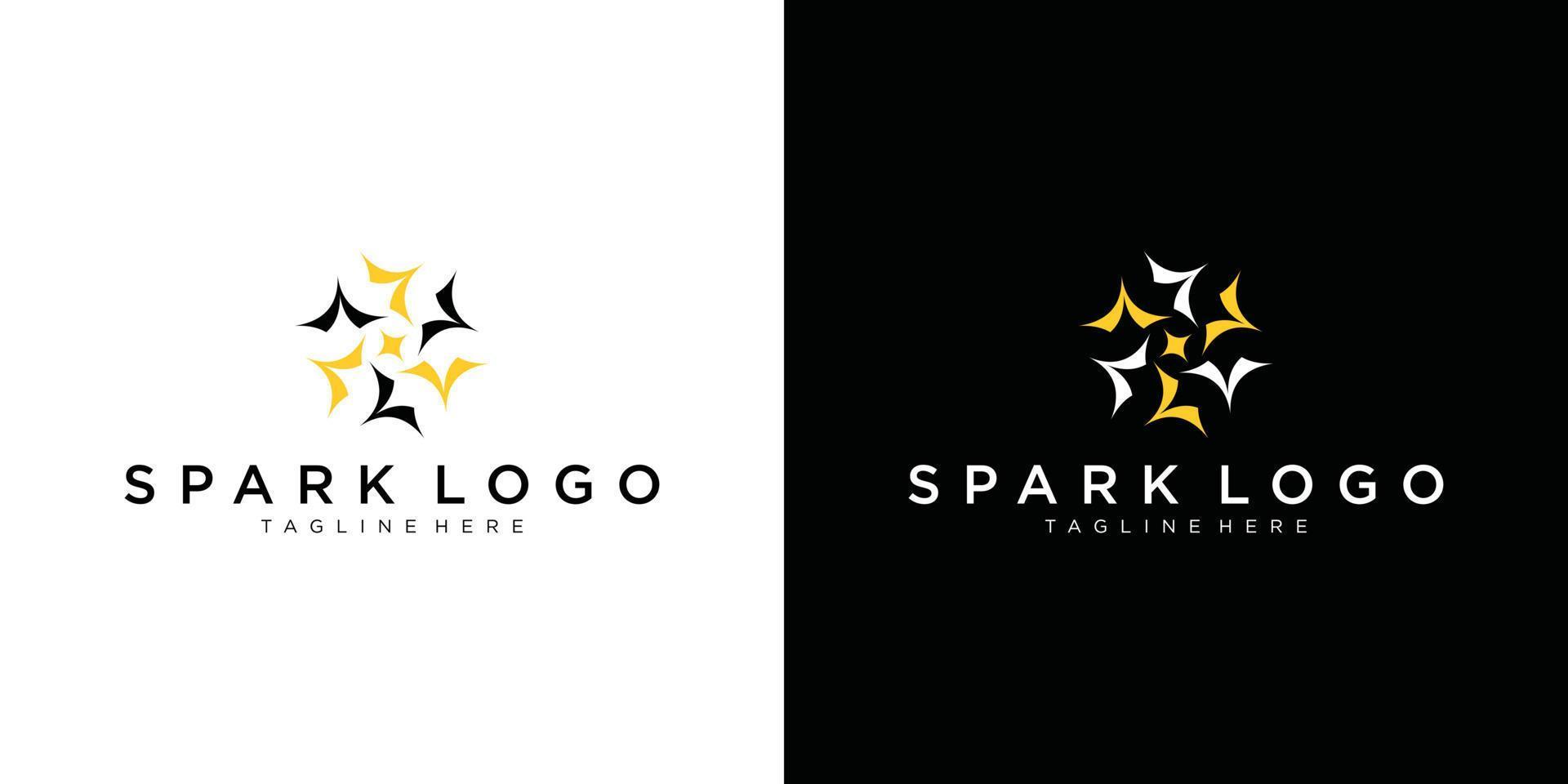spark logo graphic vector icon