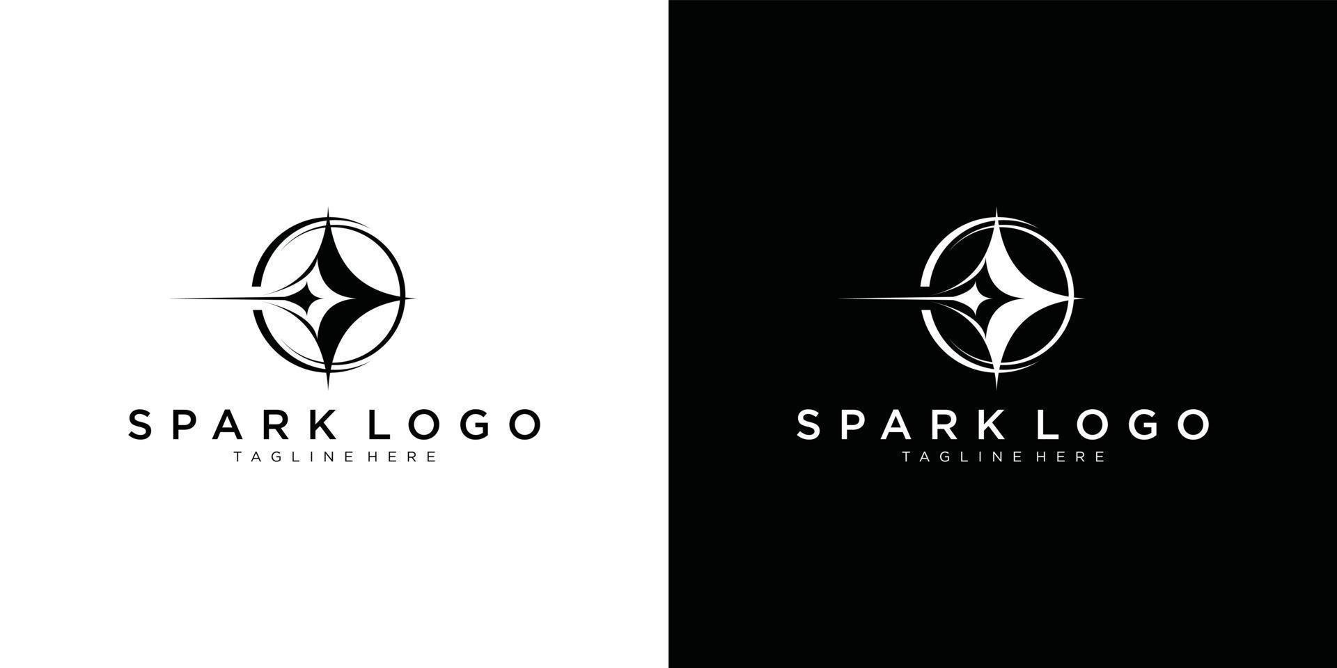 spark logo graphic vector icon