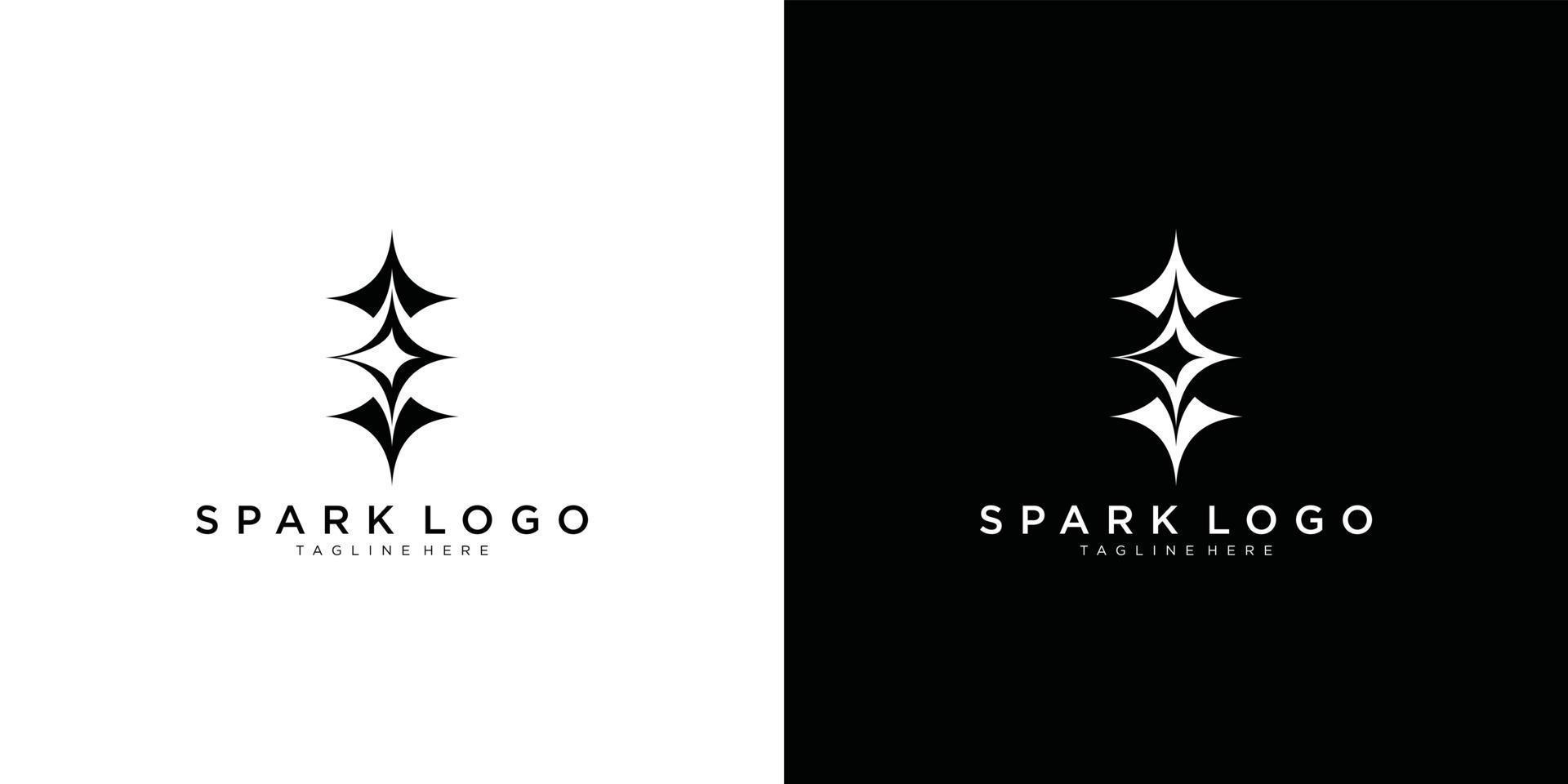 spark logo graphic vector icon