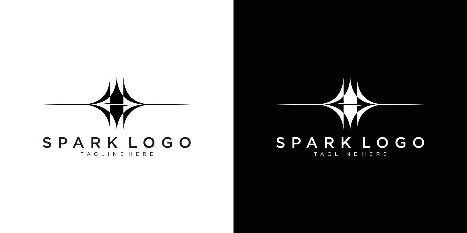 spark logo graphic vector icon