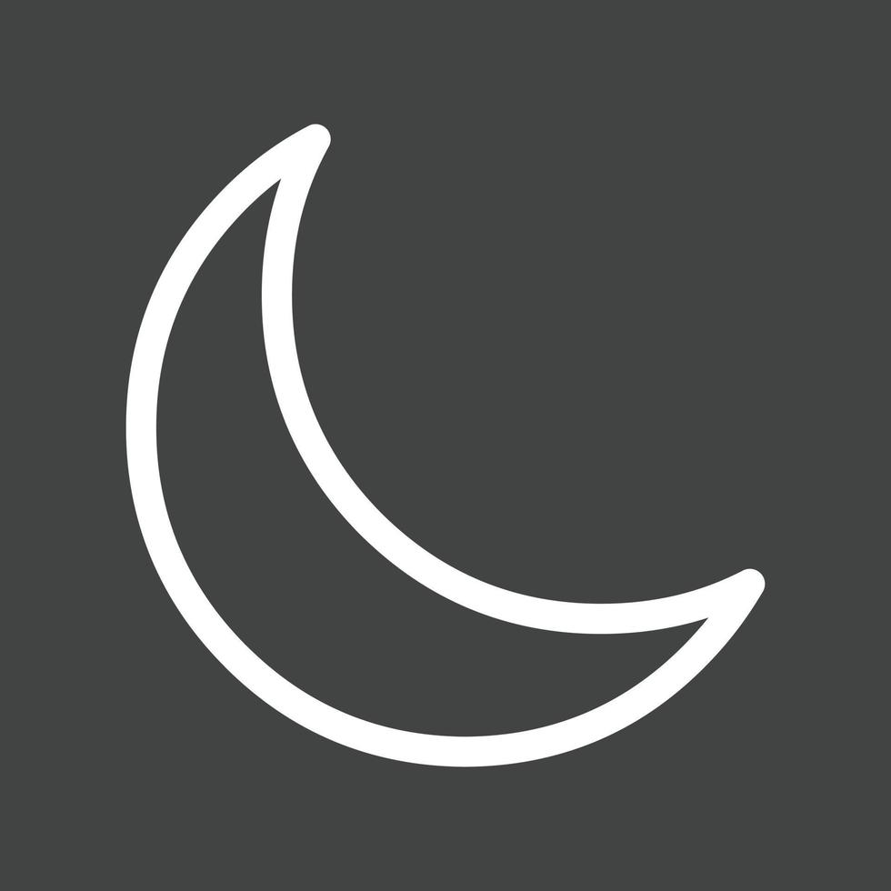 Do not disturb Line Inverted Icon vector