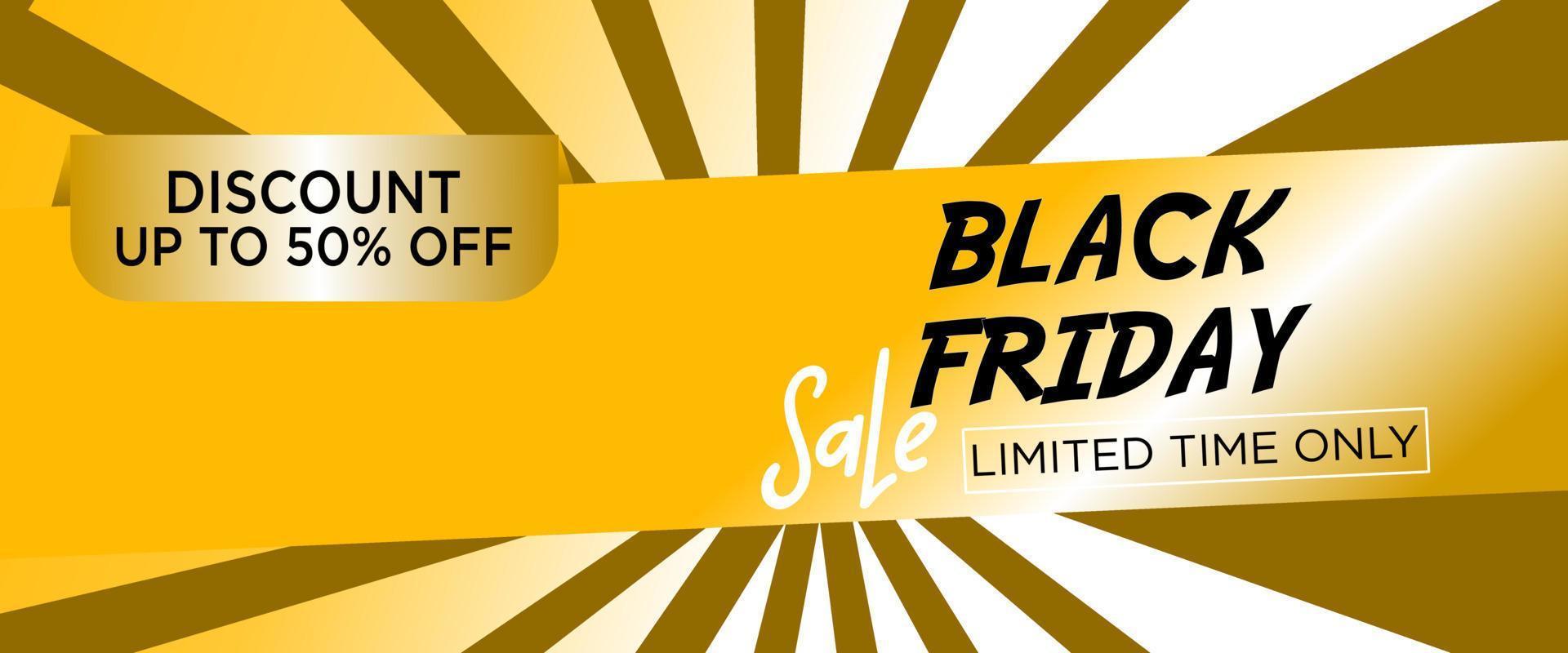 Black Friday Sale with Papercut Style vector