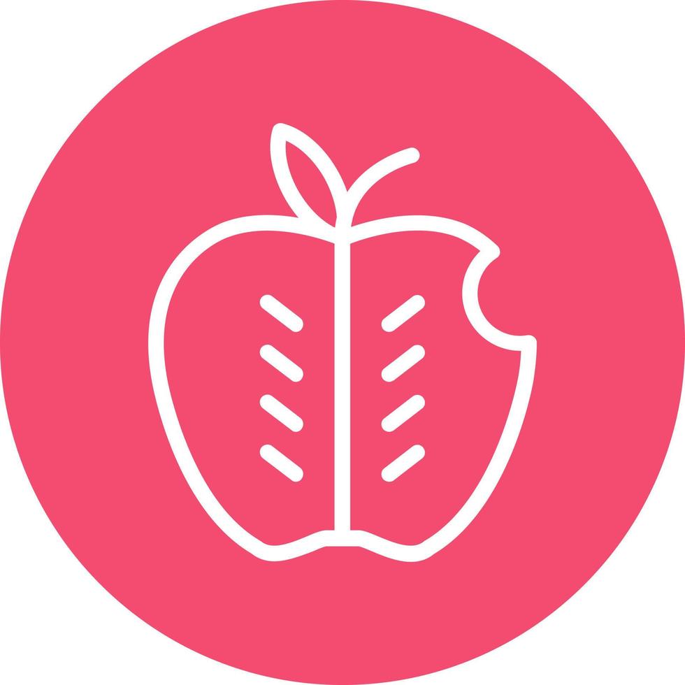 diseño de icono de vector alt de manzana