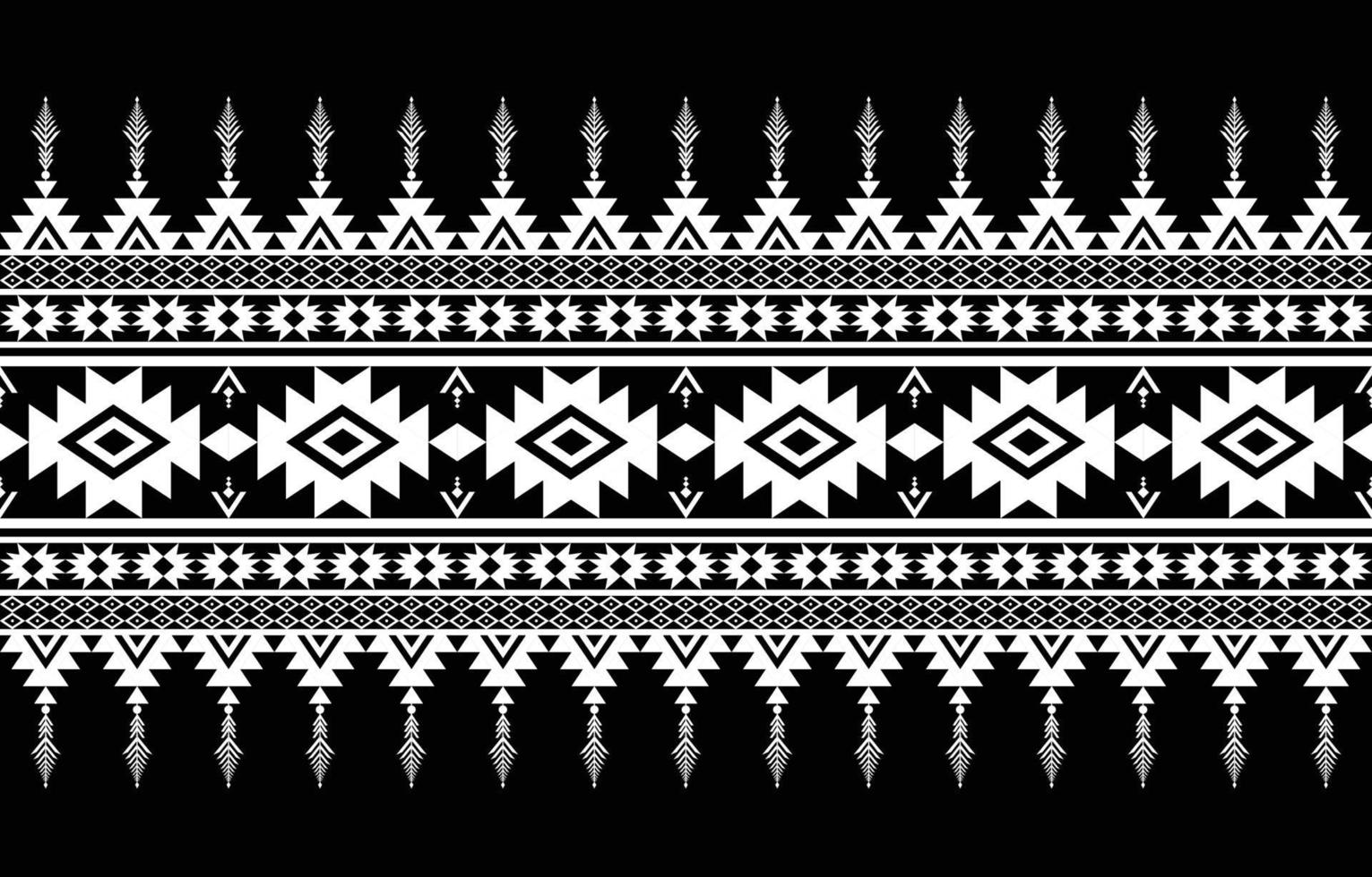 diseño de patrón de tela americana. use la geometría para crear un patrón de tela. diseño para la industria textil, fondo, moqueta, papel pintado, ropa, batik y tejido étnico. vector