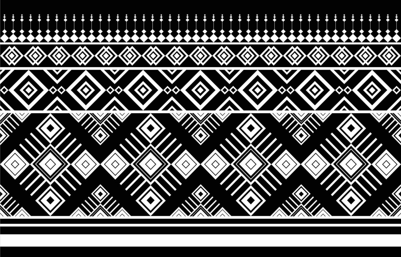 diseño de patrón de tela americana. use la geometría para crear un patrón de tela. diseño para la industria textil, fondo, moqueta, papel pintado, ropa, batik y tejido étnico. vector