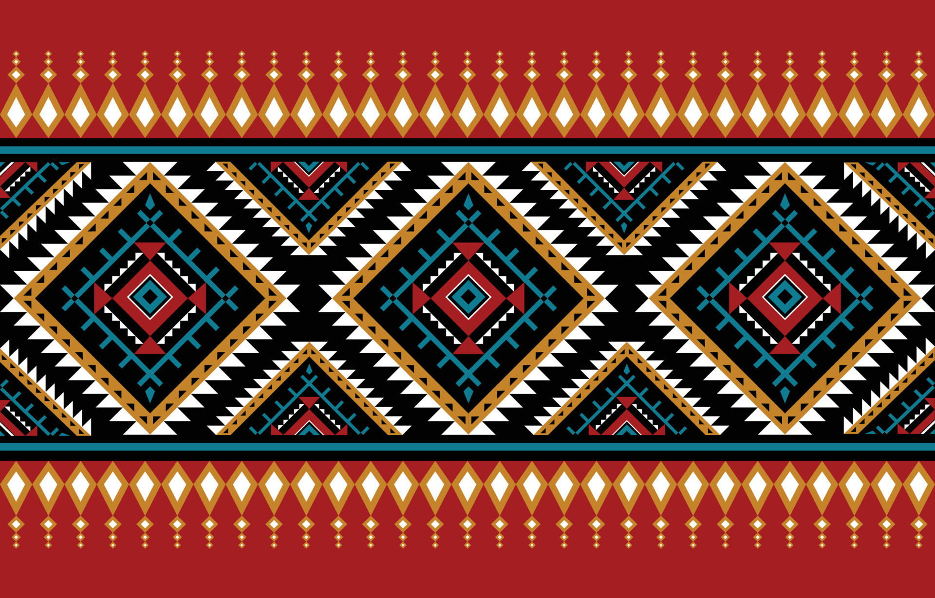American fabric pattern design use geometry to create a fabric pattern