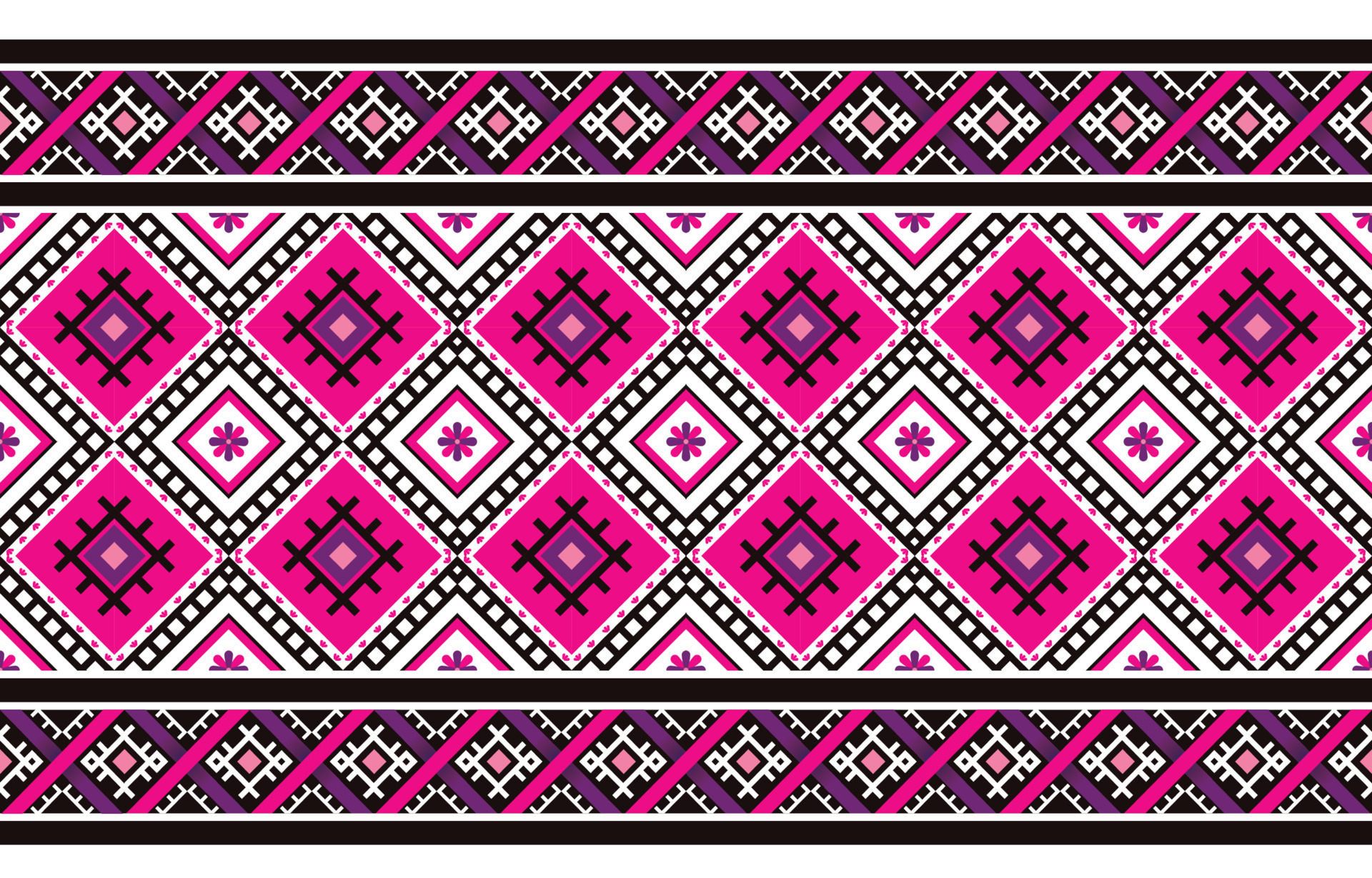 American fabric pattern design use geometry to create a fabric pattern