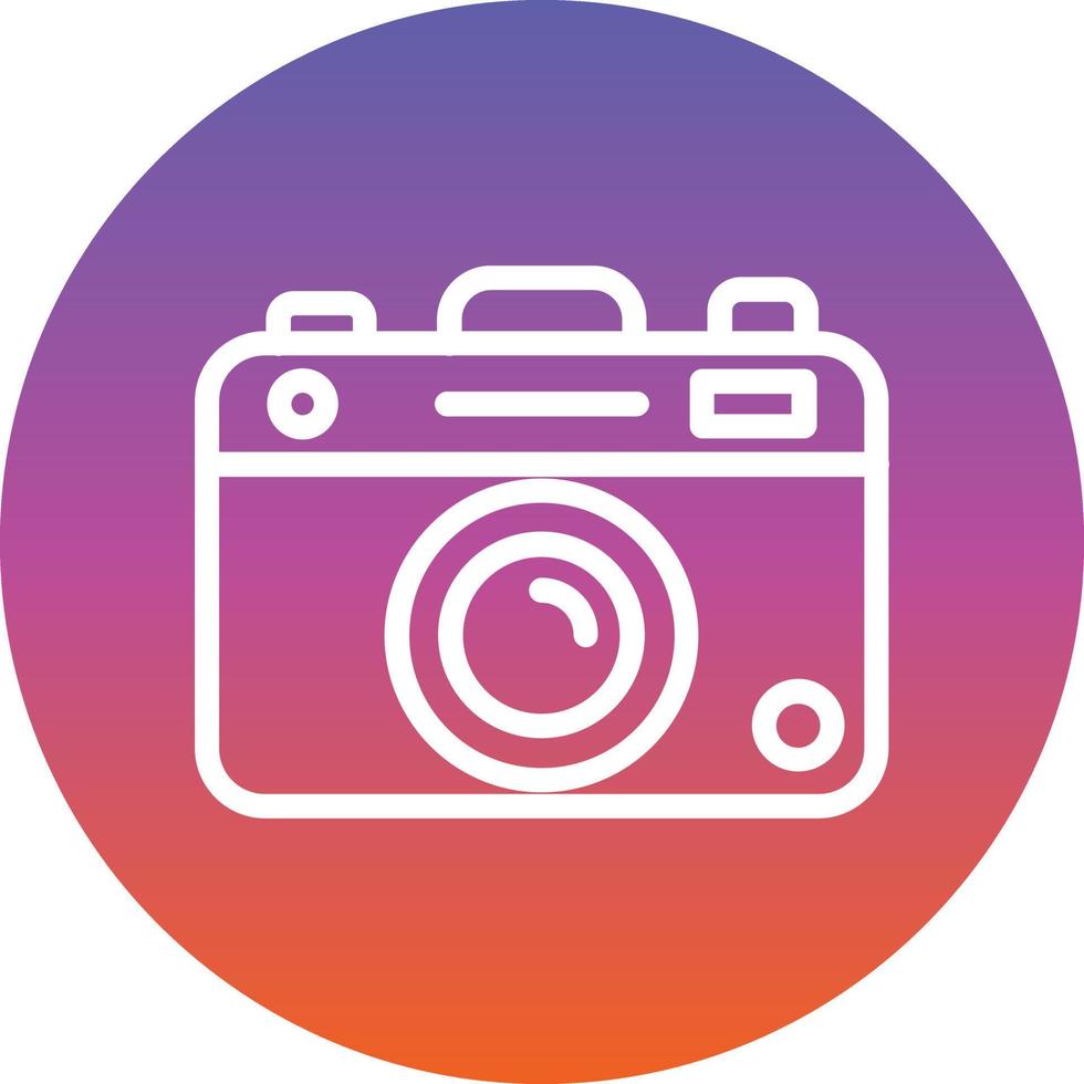 Camera Retro Vector Icon Design