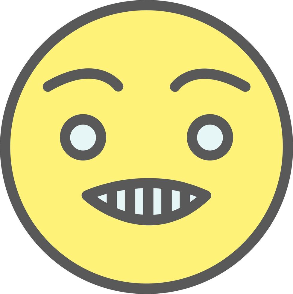 Angry Vector Icon Design