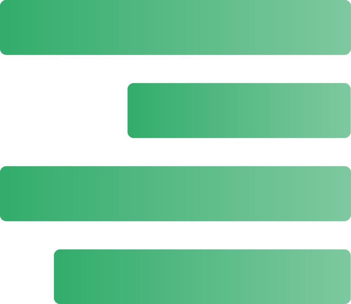 Align Left Vector Icon Design