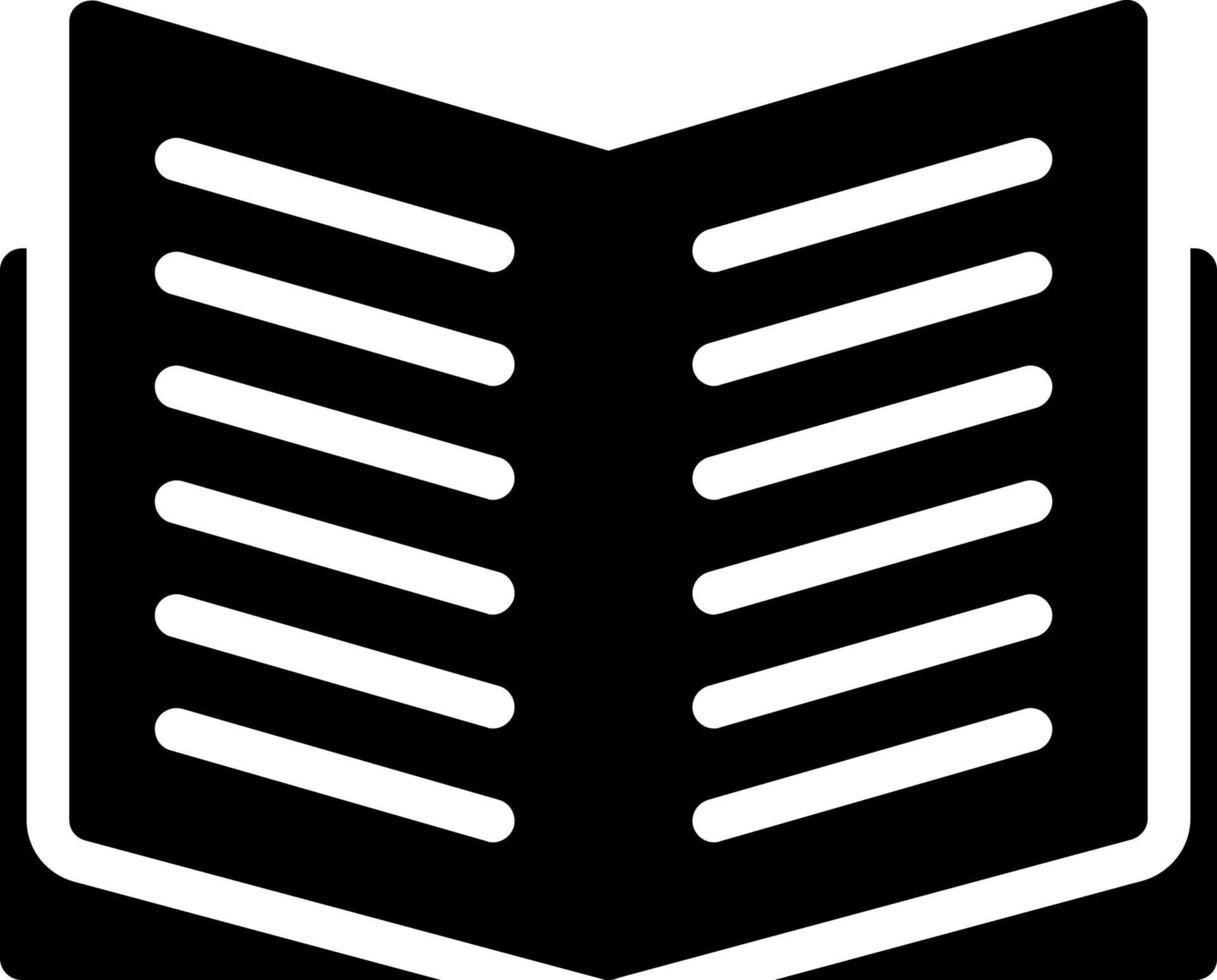 Book Open Vector Icon Design