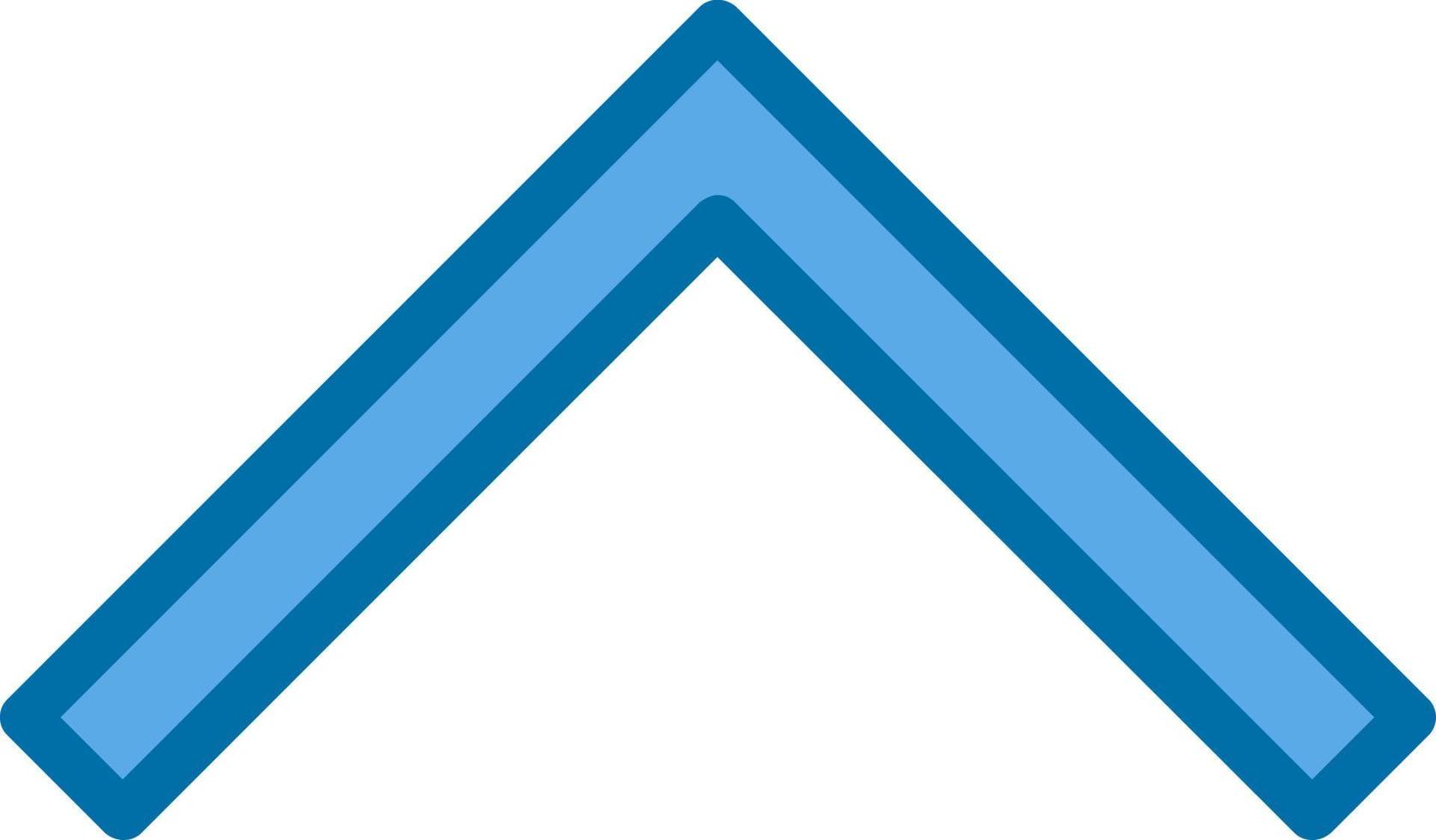 Chevron Up Vector Icon Design
