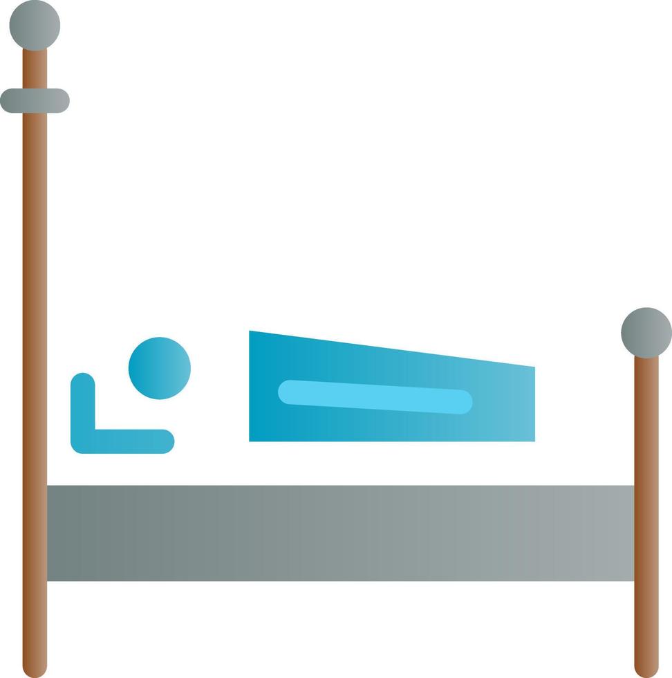 diseño de icono de vector de cama