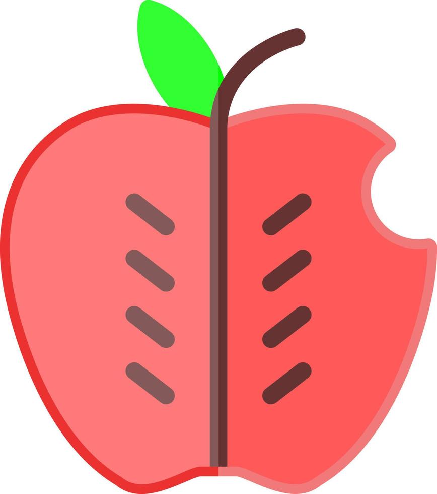 Apple Alt Vector Icon Design