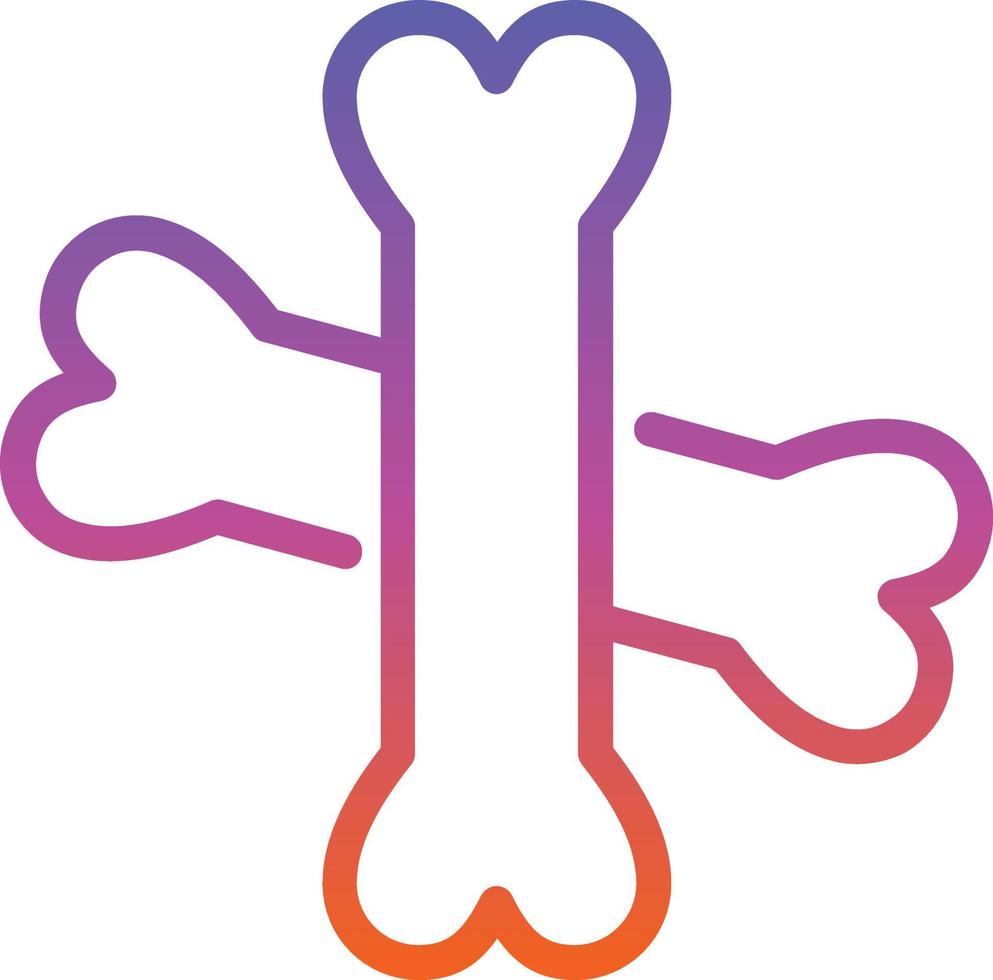 Bone Vector Icon Design