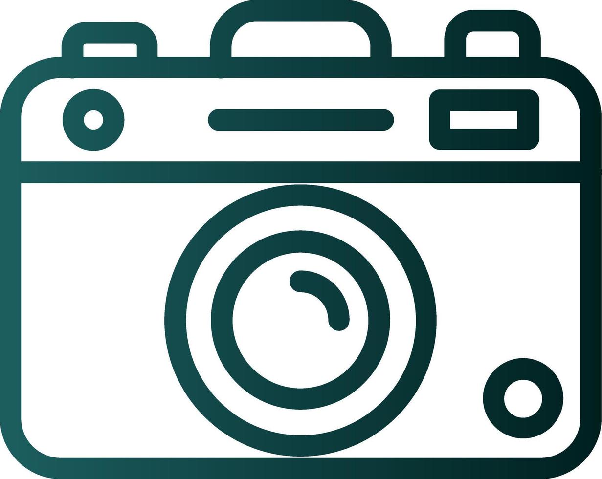 Camera Retro Vector Icon Design