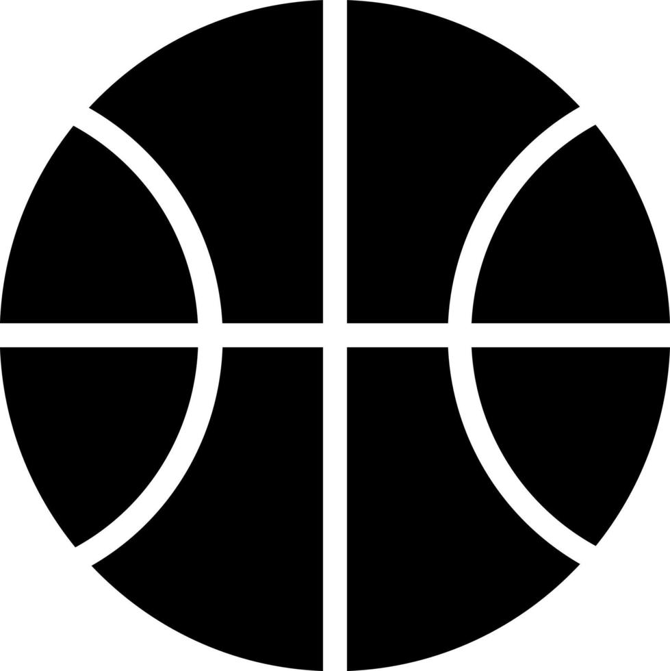 diseño de icono de vector de pelota de baloncesto