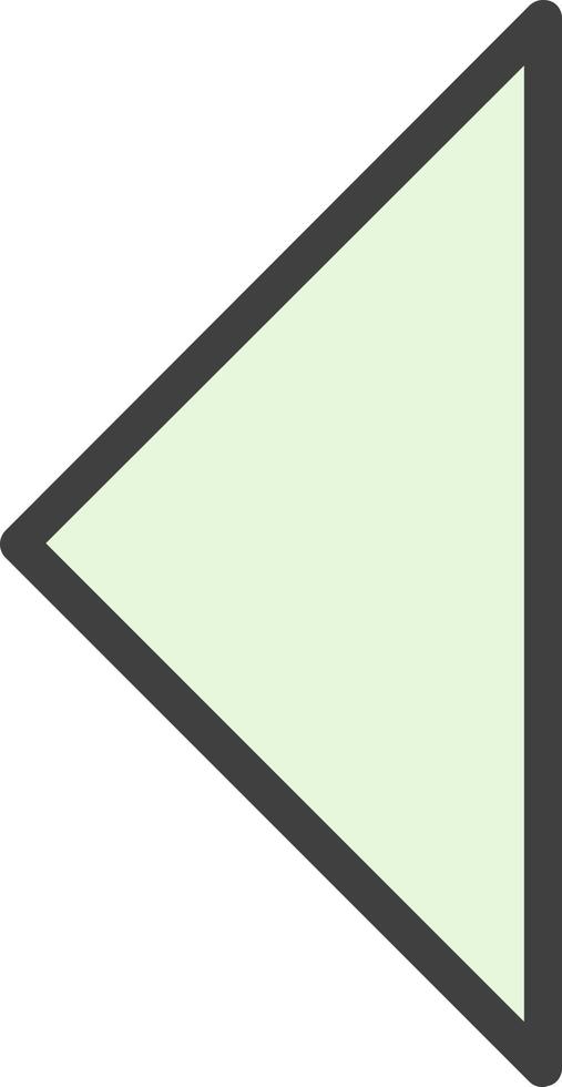 Caret Left Vector Icon Design