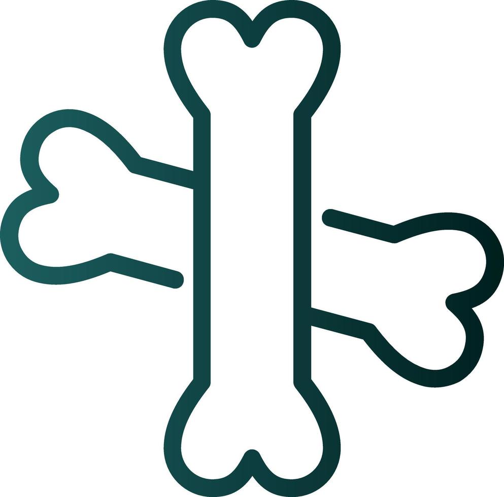 Bone Vector Icon Design