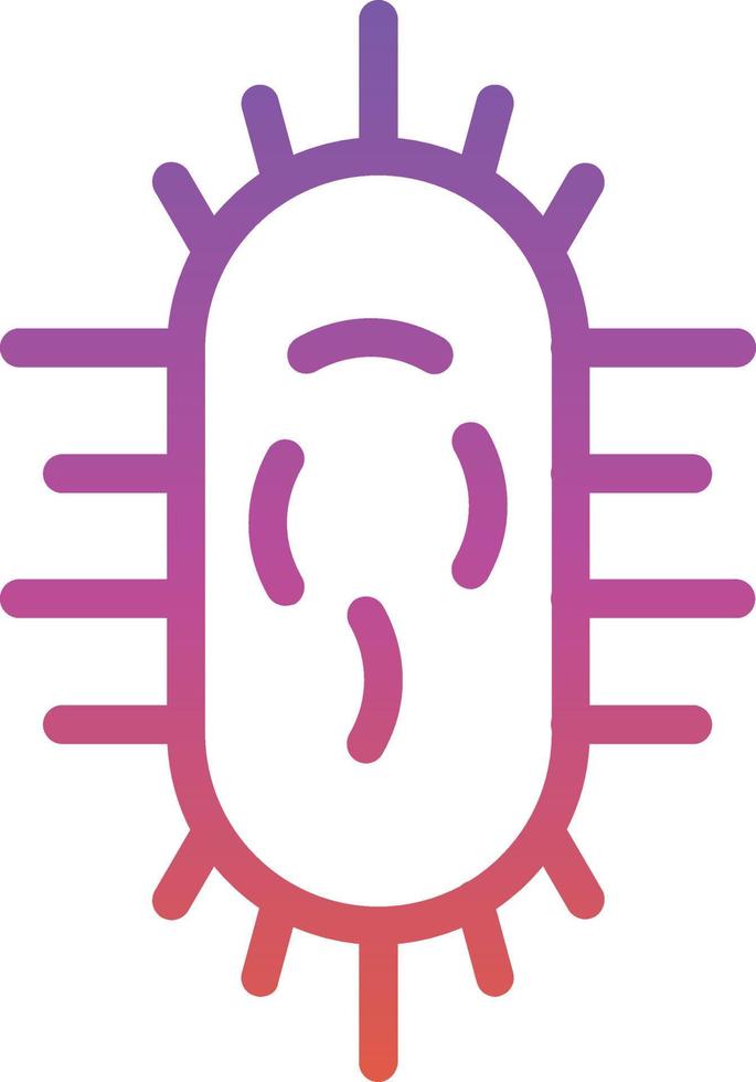 Bacteria Vector Icon Design