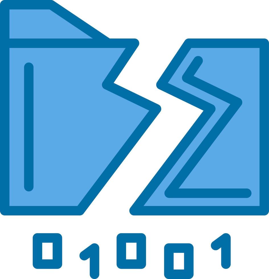 Data Loss Vector Icon Design