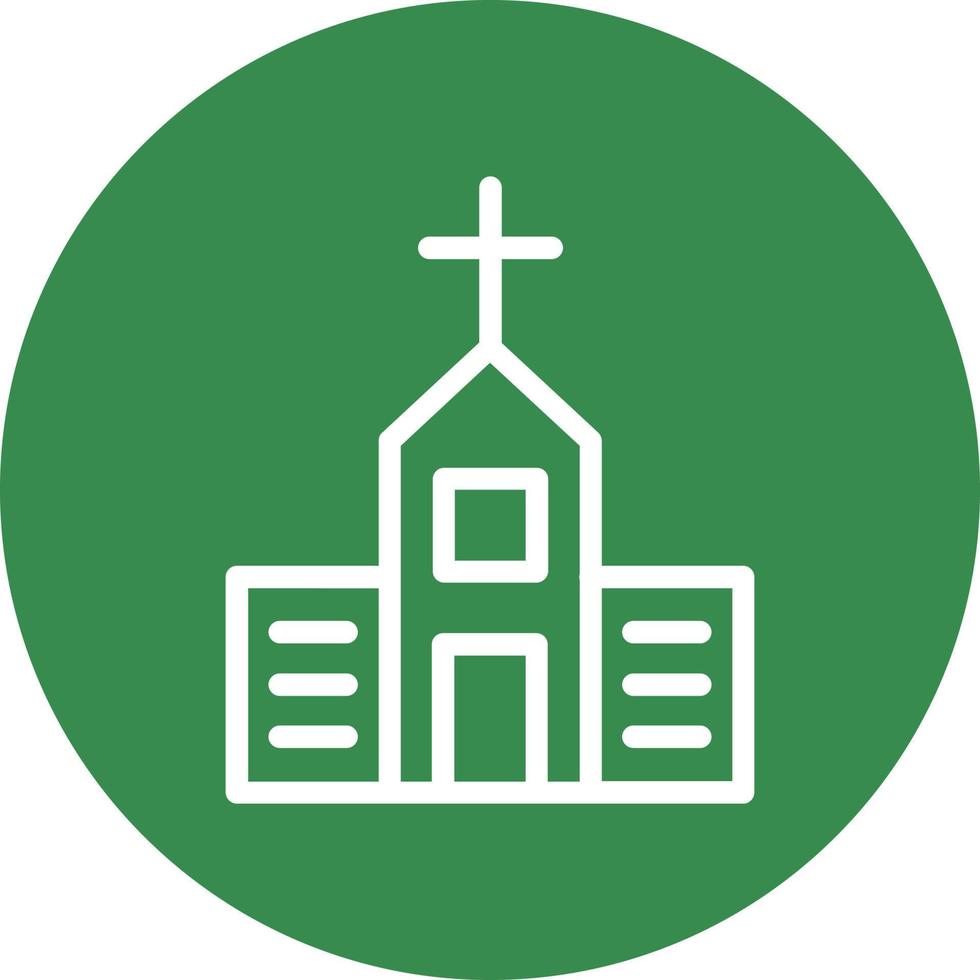Church Vector Icon Design
