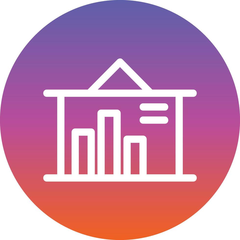 Graphical Representation Vector Icon Design