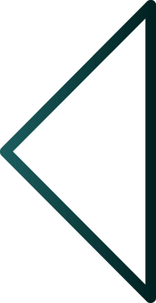 Caret Left Vector Icon Design
