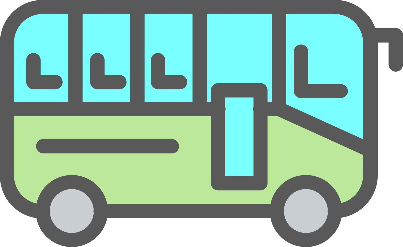 Bus Vector Icon Design