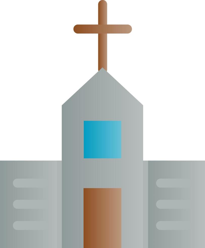 diseño de icono de vector de iglesia