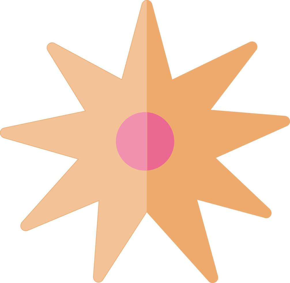 Bahai Vector Icon Design