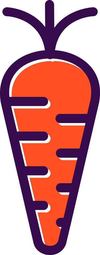 Carrot Vector Icon Design