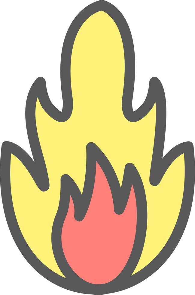 Burn Vector Icon Design