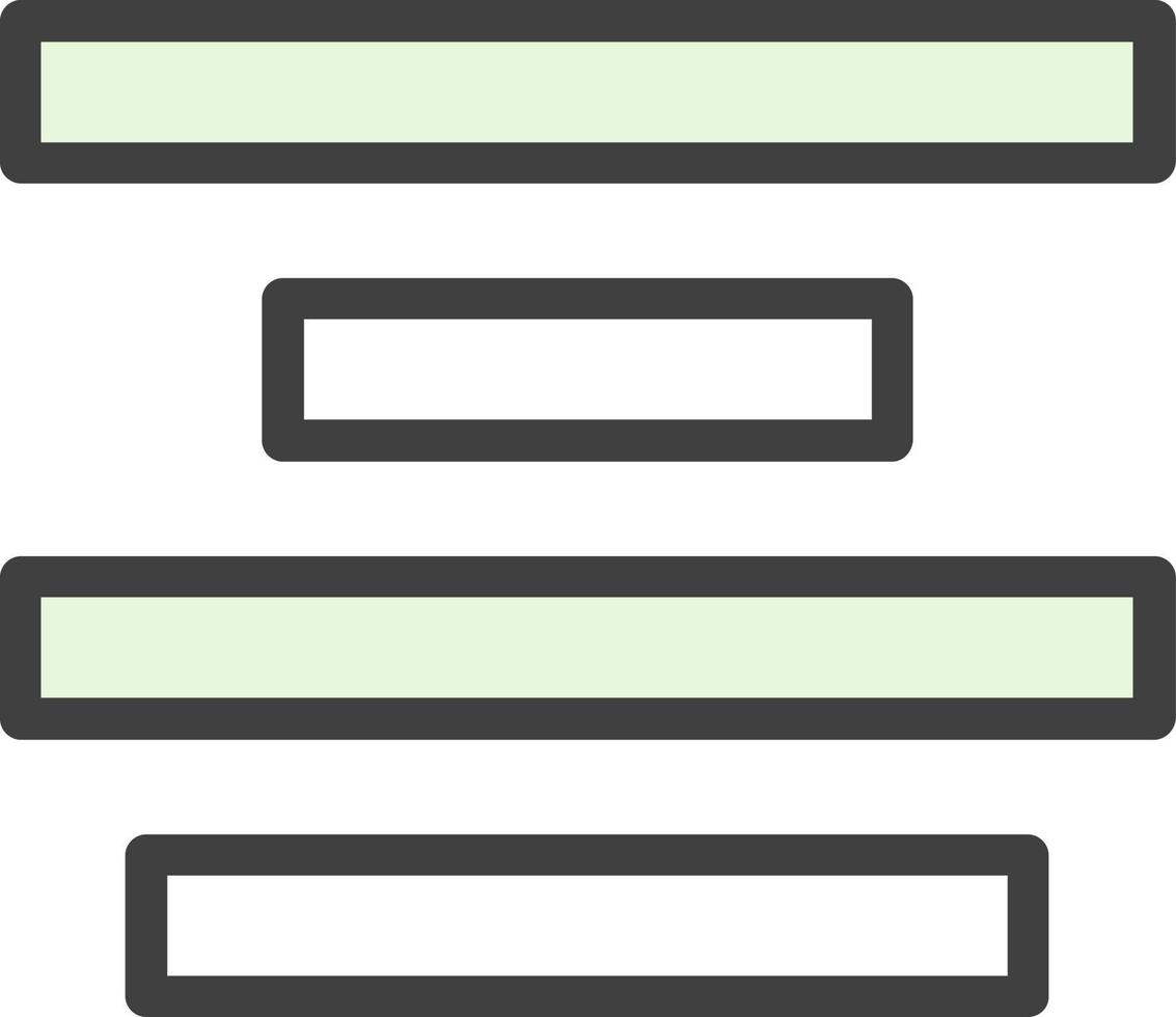 Align Center Vector Icon Design