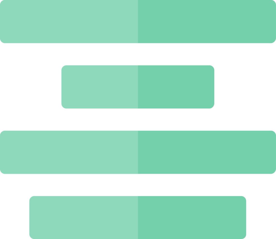 Align Center Vector Icon Design