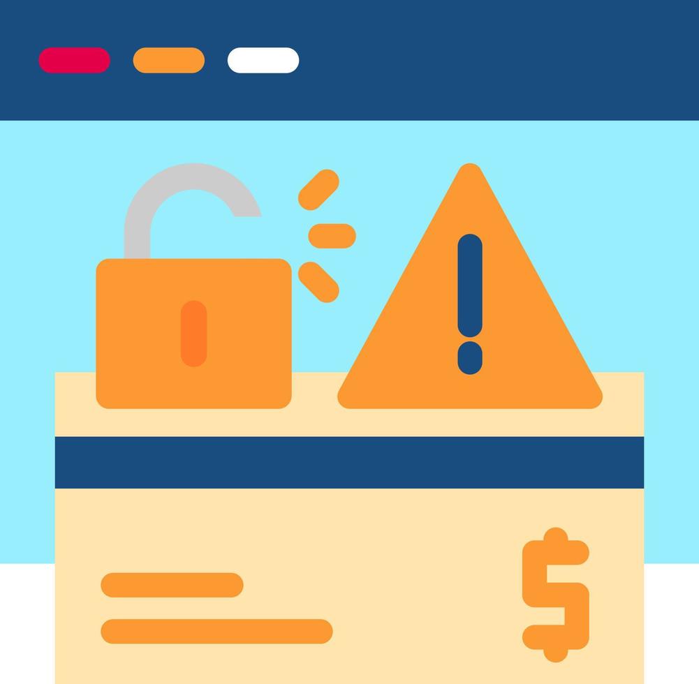 Online Robbery Vector Icon Design