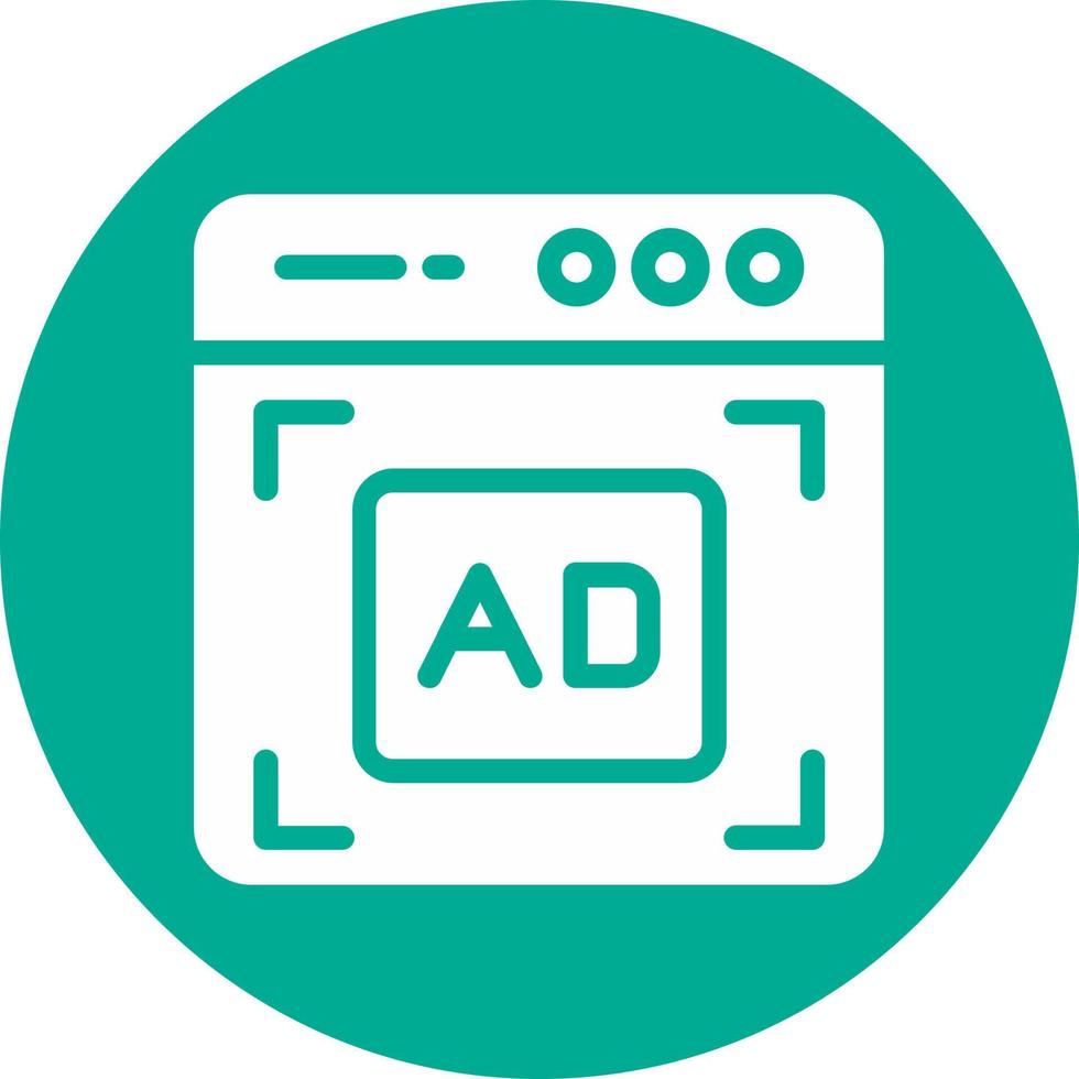 Ad Vector Icon Design