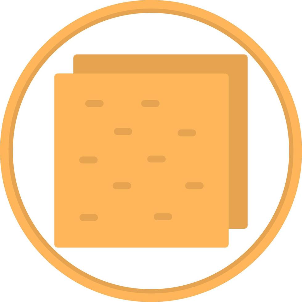 Bread Slice Vector Icon Design