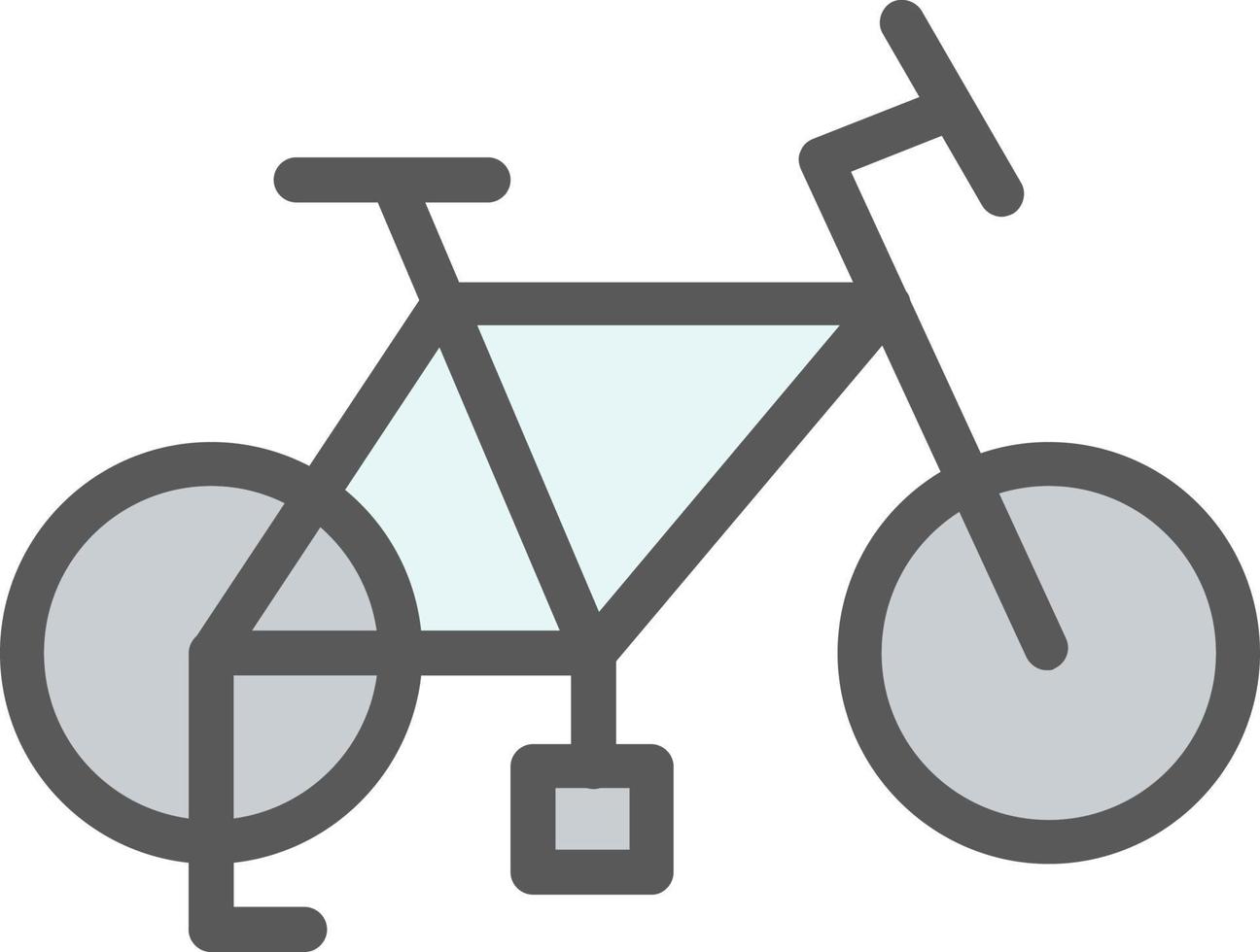 diseño de icono de vector de bicicleta