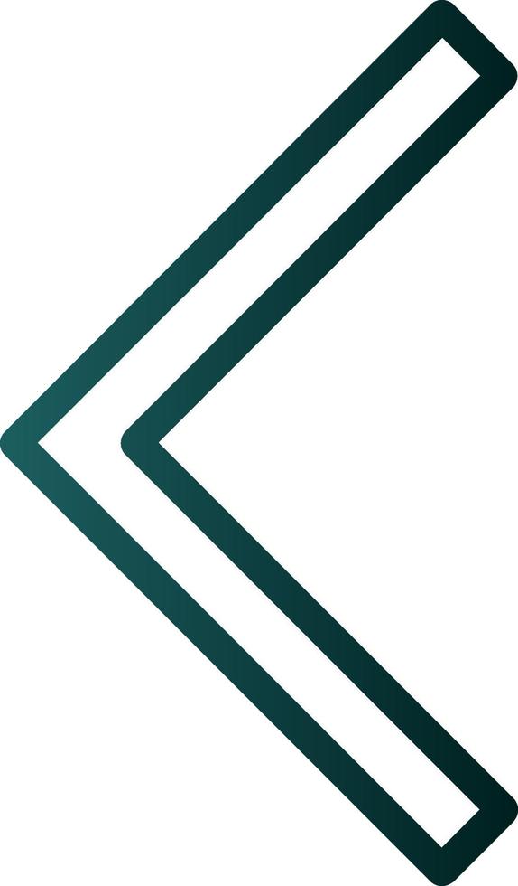 Chevron Left Vector Icon Design