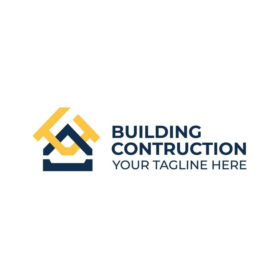 logotipo de construcción y construcción vector