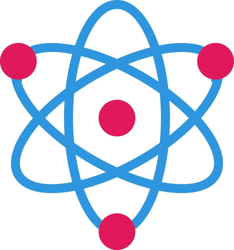 Atom Vector Icon Design