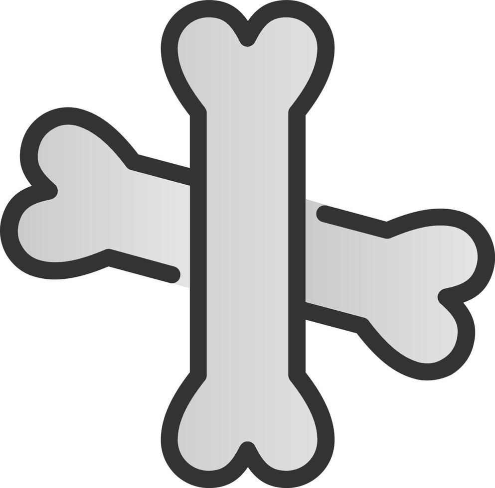 Bone Vector Icon Design