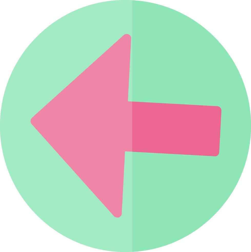 Arrow Alt Circle Left Vector Icon Design
